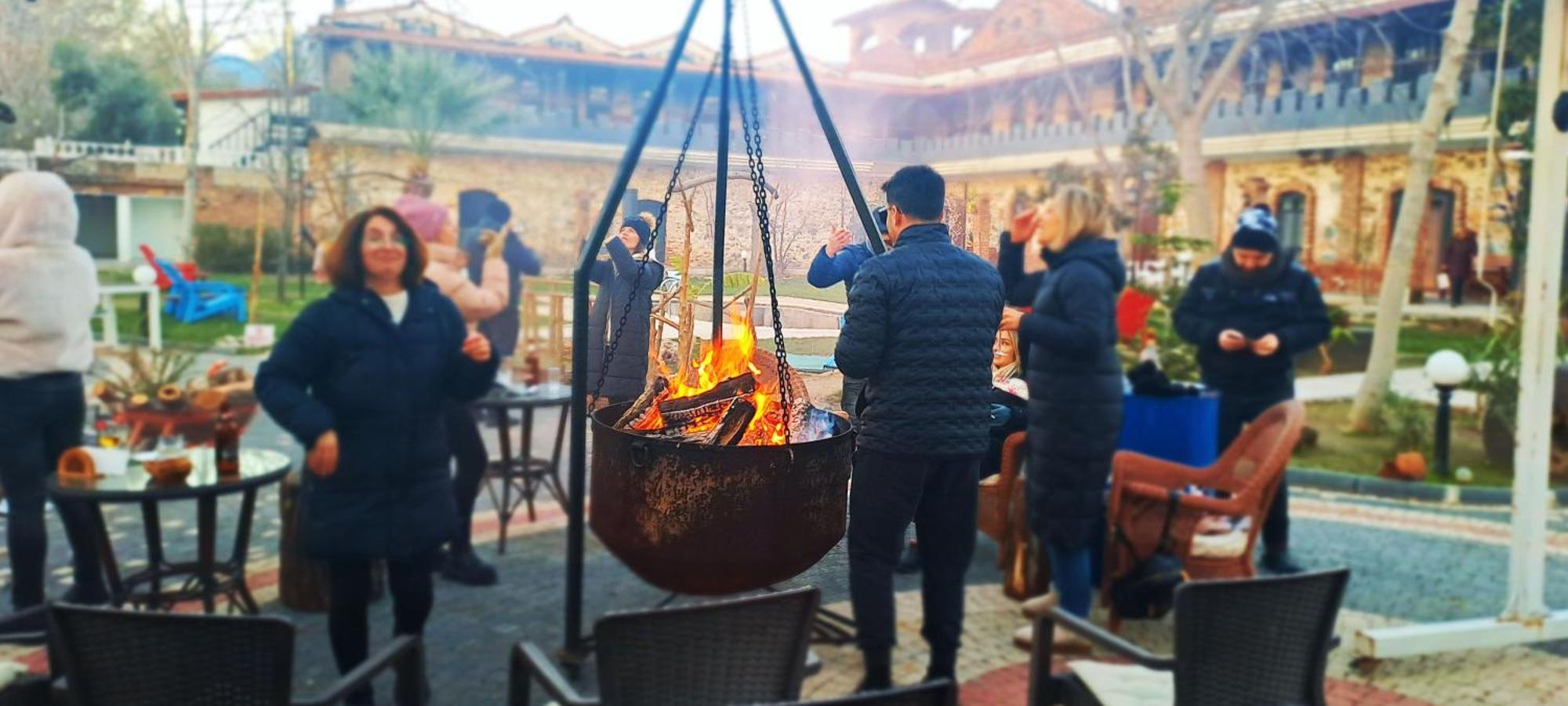 Manastirhan Otel Kazdaglari Akcay  Bagian luar foto